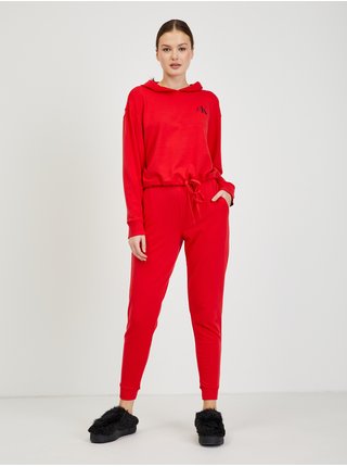 Mikiny pre ženy Calvin Klein - červená