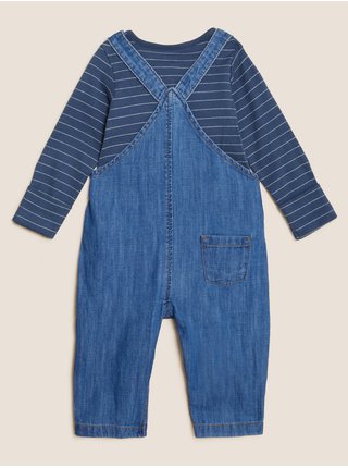 Modrá sada dětského trička a kalhot Marks & Spencer Winnie the Pooh™