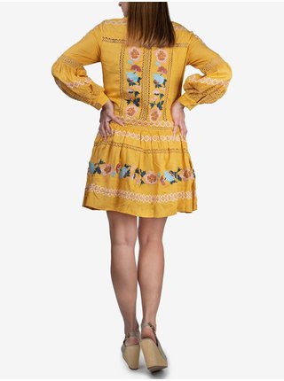 Žluté šaty Anany Puebla Amarillo