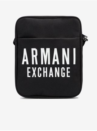 Tašky, ľadvinky pre mužov Armani Exchange - čierna
