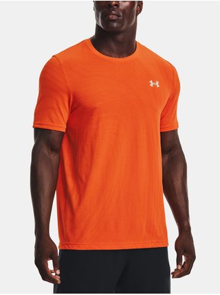 Tričká s krátkym rukávom pre mužov Under Armour - oranžová