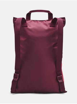 Vínový batoh Under Armour UA Project Rock Gym Sack-MRN 