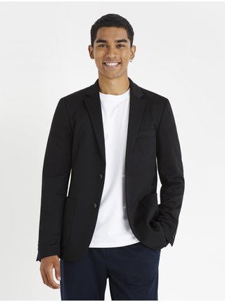 Černé pánské oblekové sako Celio Bujess