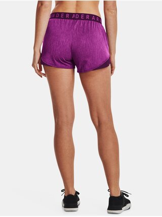 Fialové dámské kraťasy Under Armour Play Up Twist Shorts 3.0  