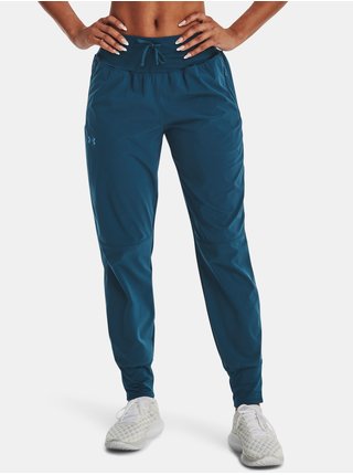 Nohavice a kraťasy pre ženy Under Armour - modrá