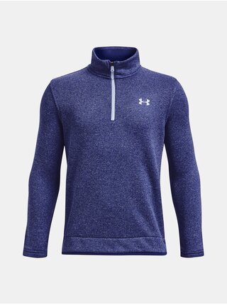 Tmavě modrá klučičí fleecová mikina Under Armour UA Storm
