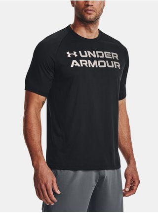 Čierne pánske športové tričko Under Armour Tech 2.0