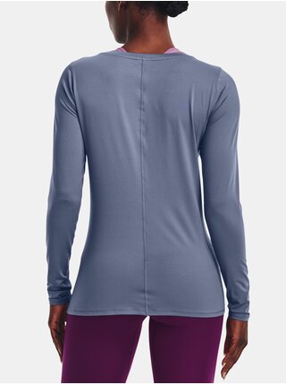Tričká s dlhým rukávom pre ženy Under Armour - fialová