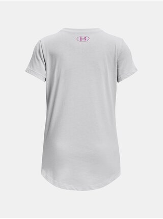 Světle šedé holčičí tričko Under Armour Sportstyle