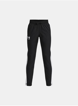 Černé klučičí sportovní kalhoty Under Armour UA Storm Sportstyle 
