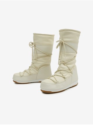 Zimná obuv pre ženy Moon Boot - krémová
