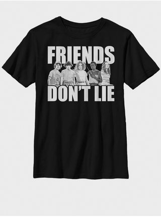 Černé dětské tričko Netflix Cast Friends Don't Lie ZOOT. FAN