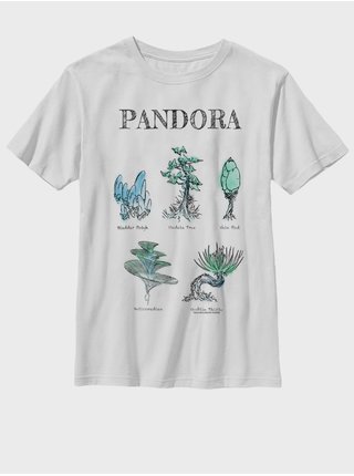 Biele detské tričko Twentieth Century Fox Pandora Flora Sketches