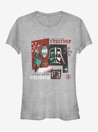 Vánoční strana Síly - Darth Vader ZOOT. FAN Star Wars - dámské tričko