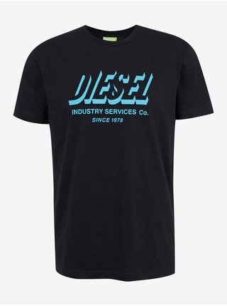 Černé pánské tričko Diesel Diegos