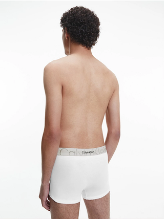 Bílé pánské boxerky Calvin Klein Underwear Embossed Icon