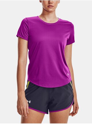 Fialové dámské tričko Under Armour UA Speed Stride 2.0 Tee 