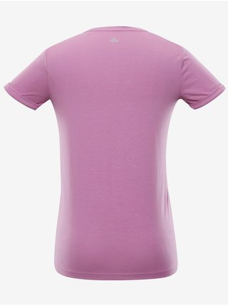 Růžové dámské tričko NAX EMIRA  