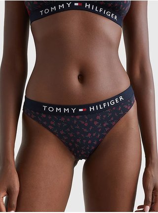 Nohavičky pre ženy Tommy Hilfiger Underwear - tmavomodrá, červená
