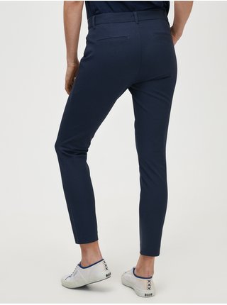 Modré dámské kalhoty GAP Skinny Bi-Stretch