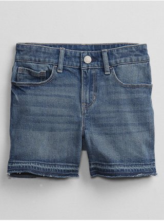 Detské džínsové kraťasy midi shorts Modrá