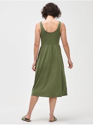 Šaty sleeveless dress Zelená