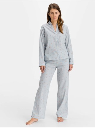 Pyžamové nohavice pajama pants Modrá