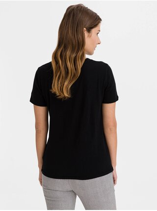 Černé dámské tričko organic vintage