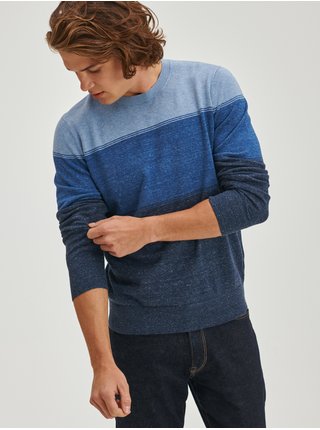 Modrý pánský svetr everyday crewneck sweater