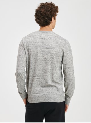 Šedý pánský svetr GAP everyday crewneck sweater