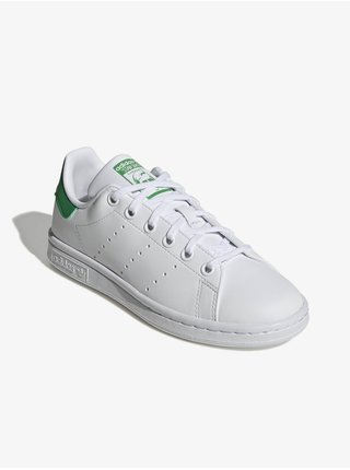 Biele detské tenisky adidas Originals Stan Smith J
