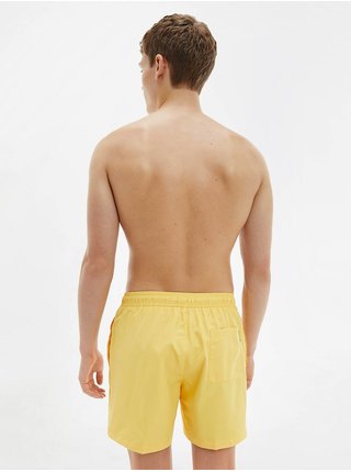 Calvin Klein žlté pánske plavky Medium Drawstring