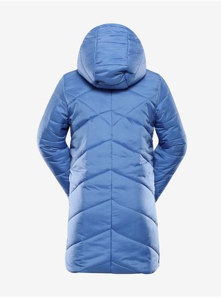 Modrý holčičí zimní prošívaný kabát ALPINE PRO TABAELO  