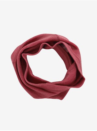 Tmavě růžový univerzální šátek z Merino vlny ALPINE PRO KATANE 