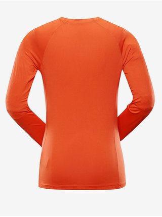 Oranžové dámské rychleschnoucí tričko ALPINE PRO AMADA  