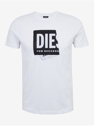 Bílé pánské tričko Diesel Diegos
