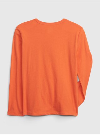 Oranžové klučičí tričko GAP
