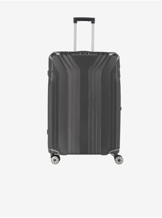 Cestovní kufr v černé barvě Travelite Elvaa 4w L Black