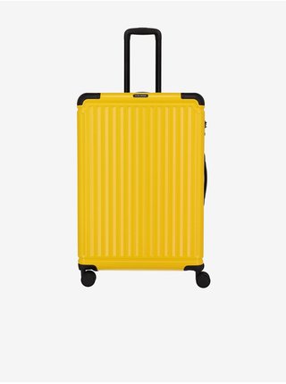 Cestovní kufr v žluté barvě Travelite Cruise 4w L Yellow