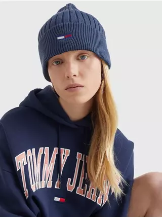 Čiapky, čelenky, klobúky pre ženy Tommy Jeans - tmavomodrá