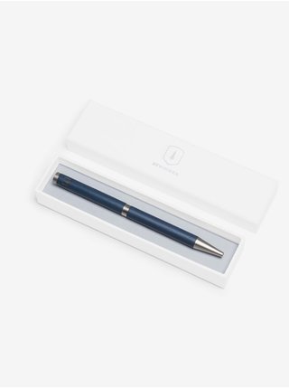 Tmavě modré dřevěné kuličkové pero BeWooden Stelero Ballpoint Pen 