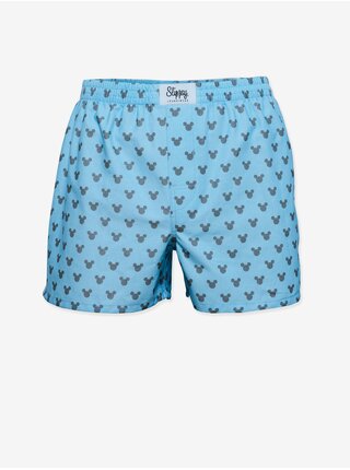 Slippsy modré pánské trenýrky Mickey