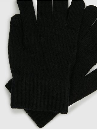 Čierne detské rukavice GAP