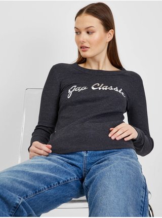 Čierne dámske tričko s nápisom GAP Classic
