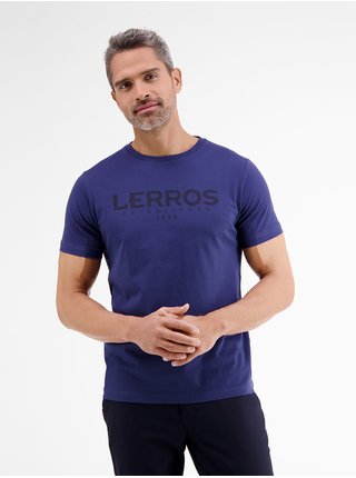 Tmavě modré pánské tričko LERROS