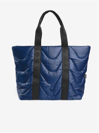 Tmavě modrý dámský prošívaný shopper VUCH Iowa