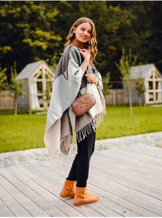 Hnědá dámská crossbody kabelka VUCH Favella