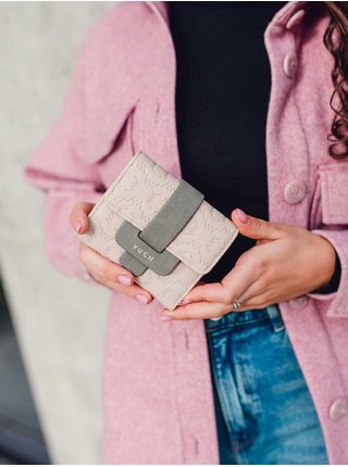 Peňaženky pre ženy Vuch - ružová, sivá