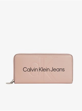 Peňaženky pre ženy Calvin Klein Jeans - svetloružová