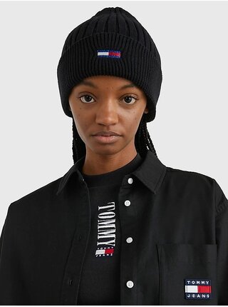 Čiapky, čelenky, klobúky pre ženy Tommy Jeans - čierna